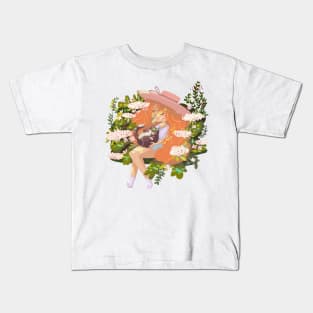 the girl Kids T-Shirt